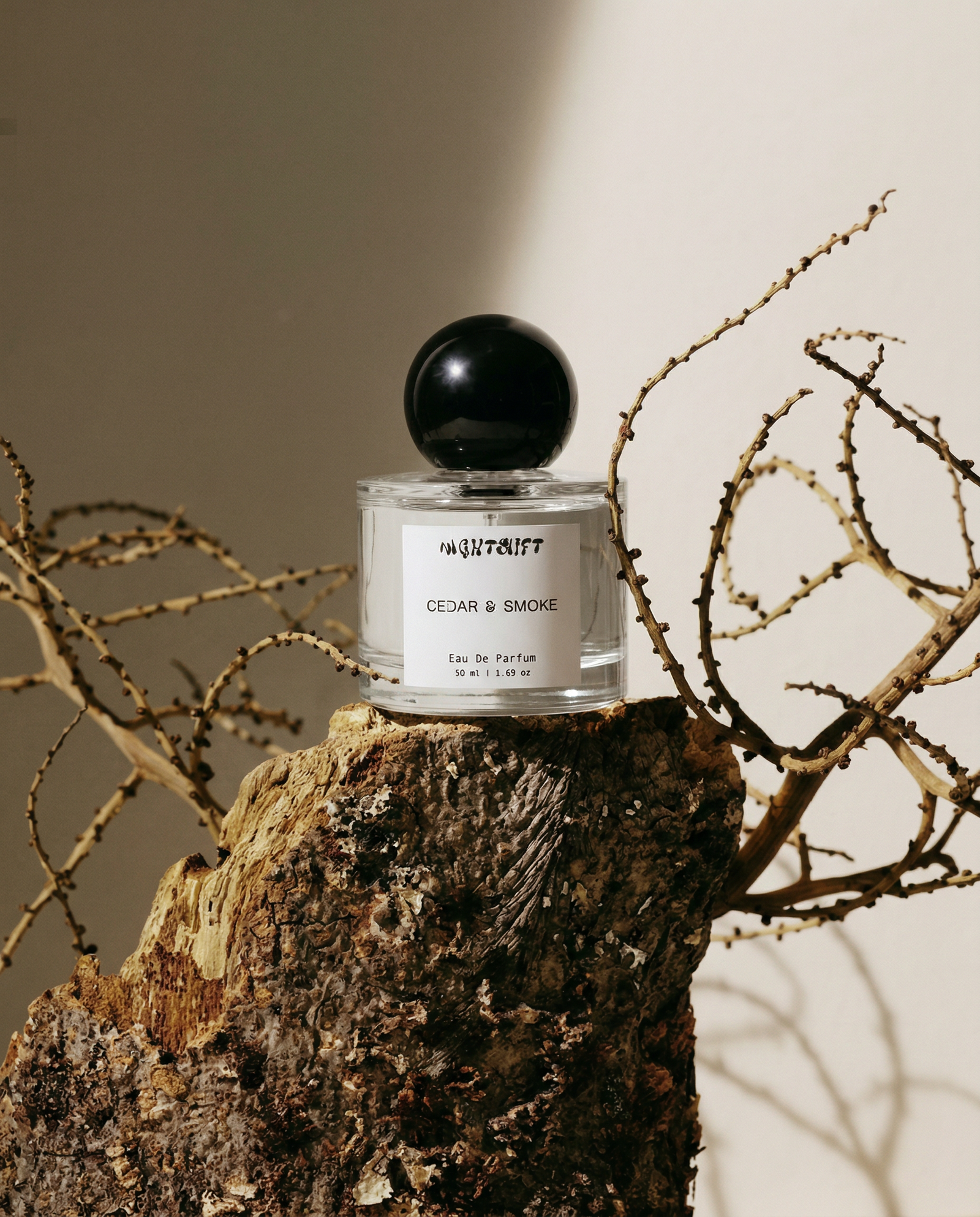 Cedar & Smoke - Eau de Parfum – Nightshift Wax Co.