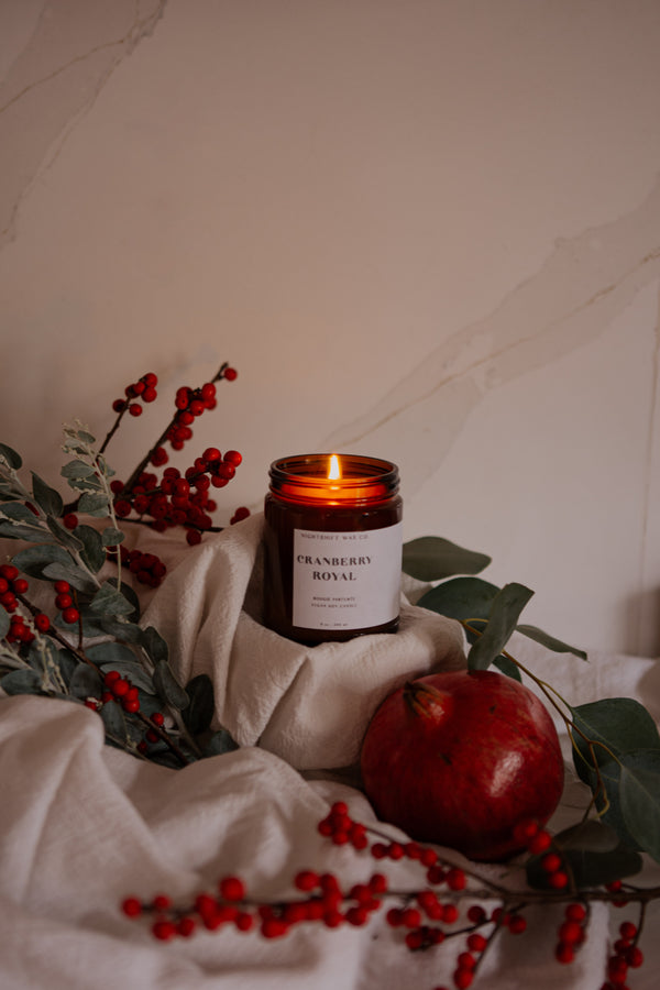 Cranberry Royal Soy Candle