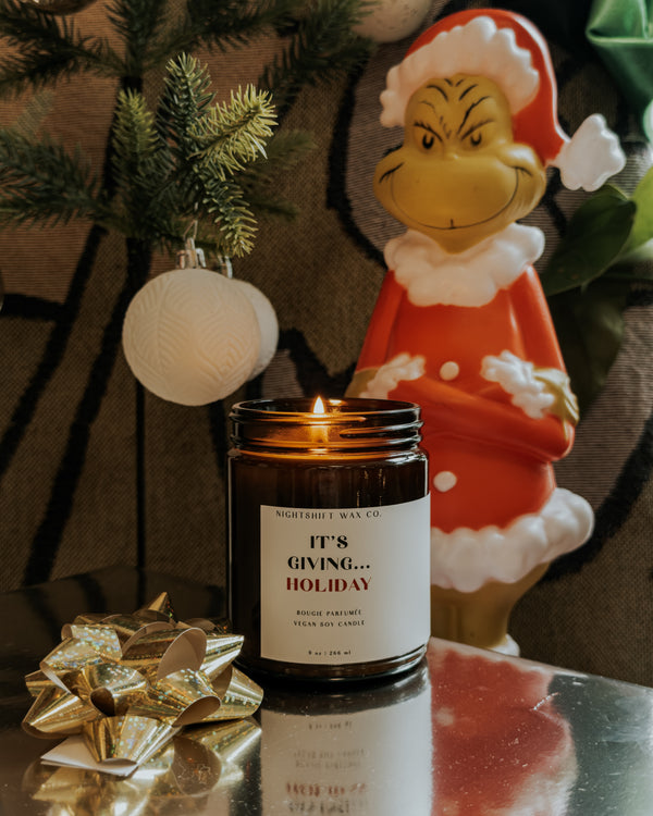 It's Giving Holiday Soy Candle