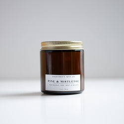 Pine & Mistletoe Soy Candle