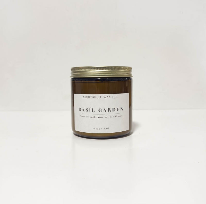 Basil Garden Soy Candle