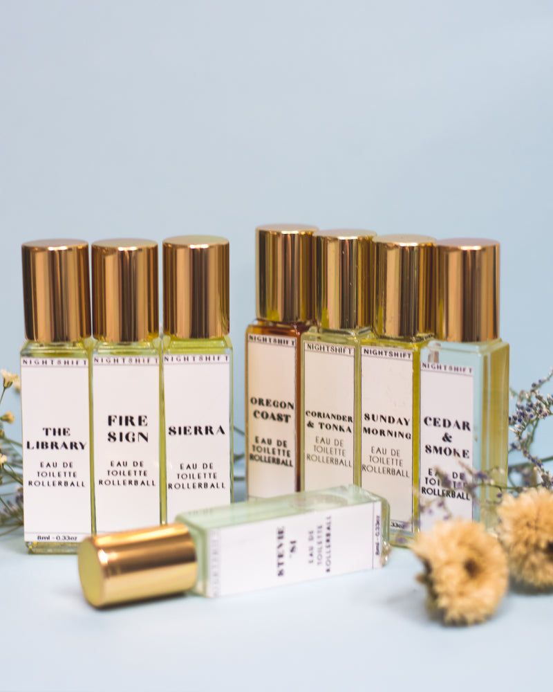 Perfume Roller Box Set – Nightshift Wax Co.
