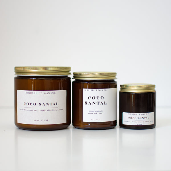 Coco Santal Soy Candle