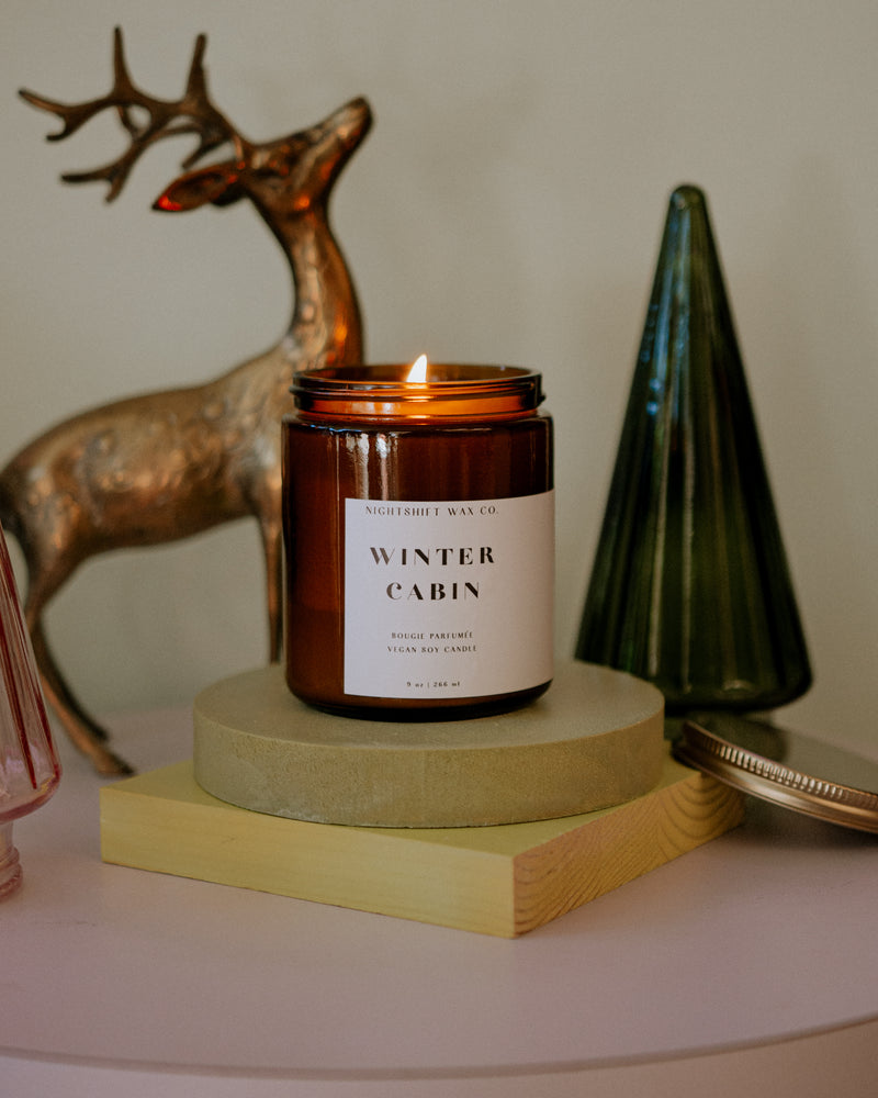 Winter Cabin Soy Candle