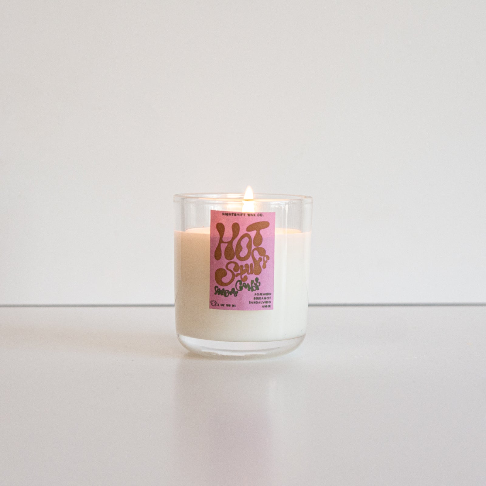 Hot Stuff Massage Candle – Nightshift Wax Co.