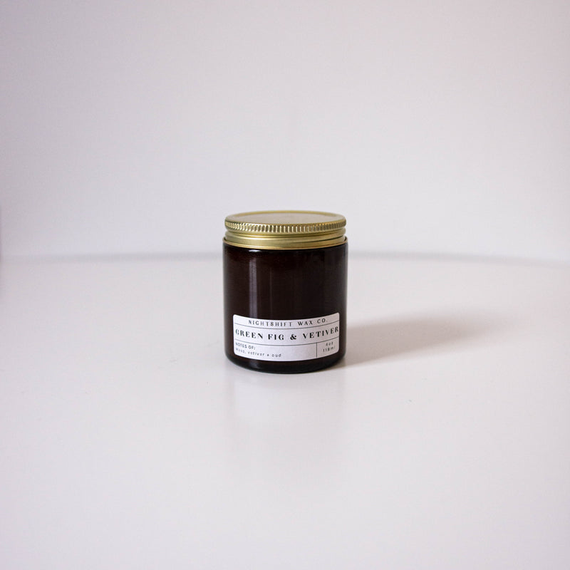 Green Fig & Vetiver Soy Candle
