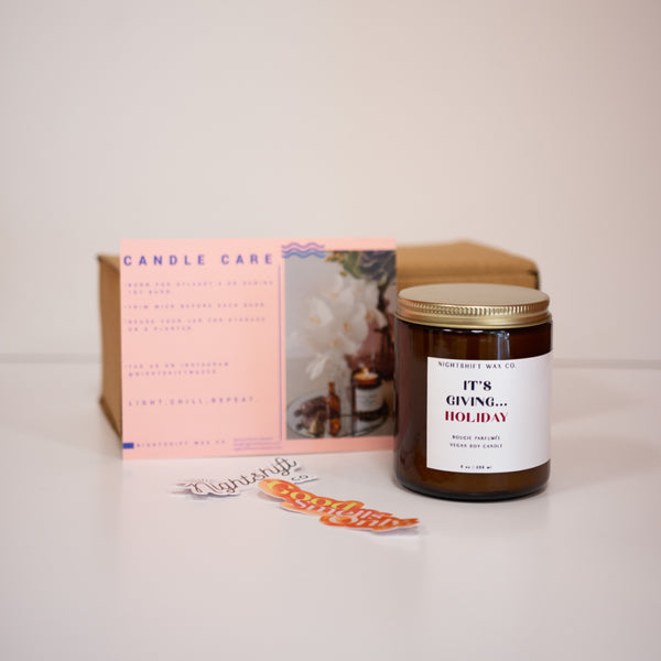 1 Year Pre-Paid Gift Subscription : Candle of the Month
