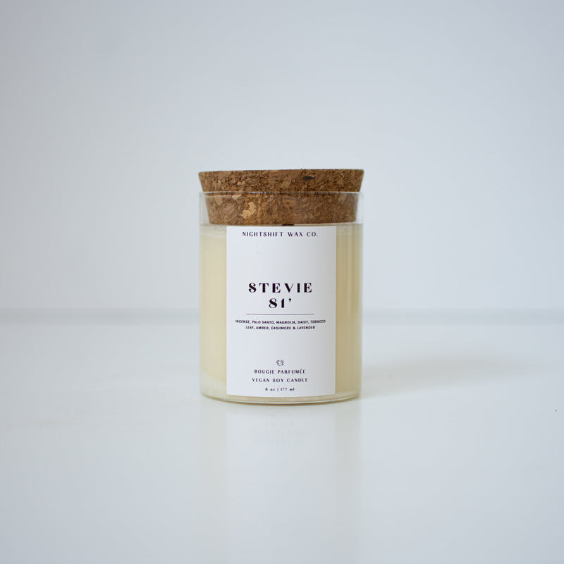 Stevie 81' Soy Candle
