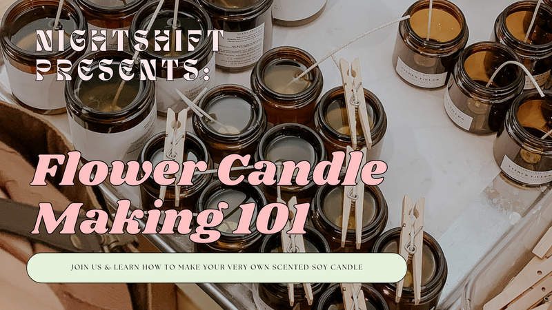 Workshop(s)】【Candle Workshop】Dry Flower Candle Holder - Shop Peaceful  Candles I Handmade Candle Candles/Fragrances - Pinkoi