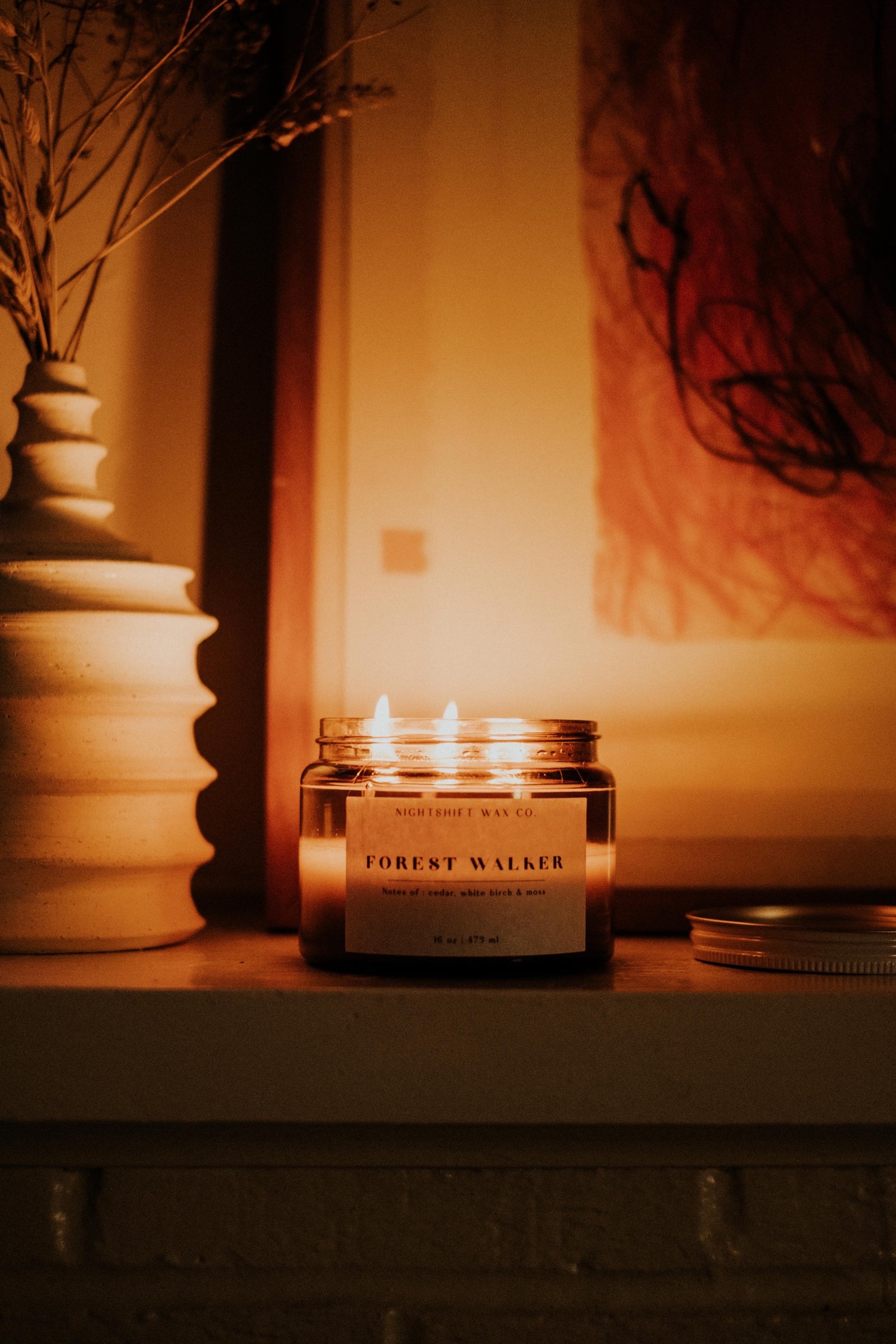 Forest Walker Soy Candle – Nightshift Wax Co.