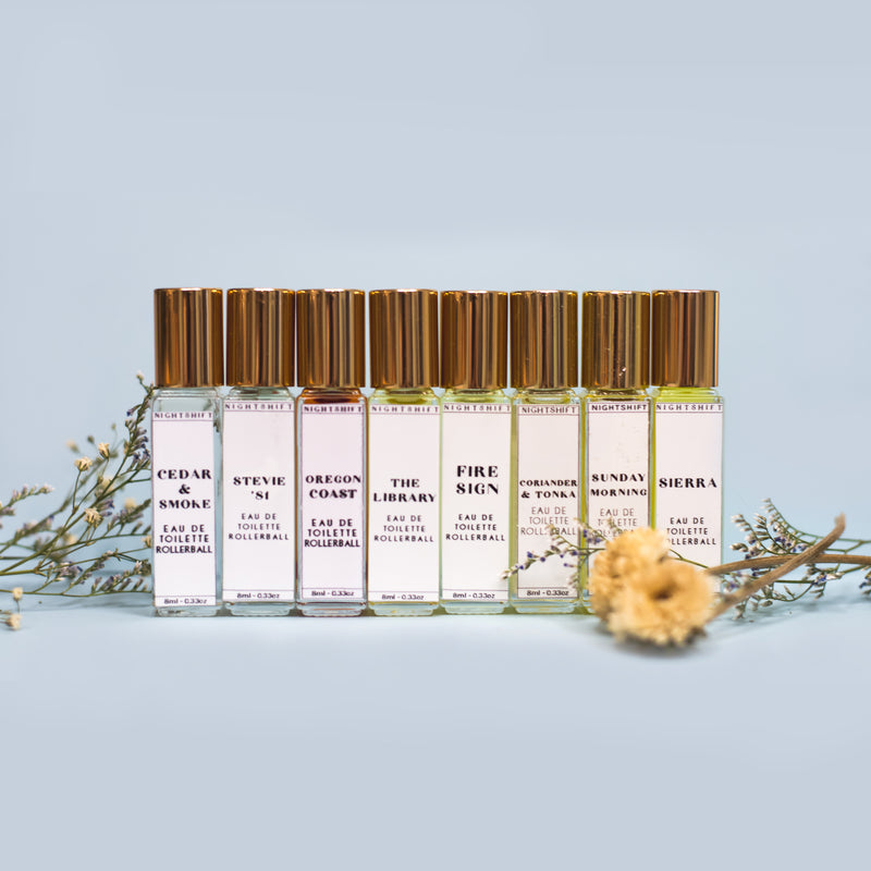 Perfume Roller Box Set – Nightshift Wax Co.